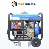 Դիզելային գեներատոր TSS SDG 7000EH3UA, 6.5 կՎտ, 380/220 Վ