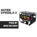 Բենզինային գեներատոր եռաֆազ (մեկնարկիչով) 2600 Վտ(220 Վ) /8000 Վտ(380 Վ) Huter DY9500LX-3