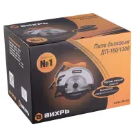 VIKHR ДП-160/1300 circular saw, 1300 W, 160 mm