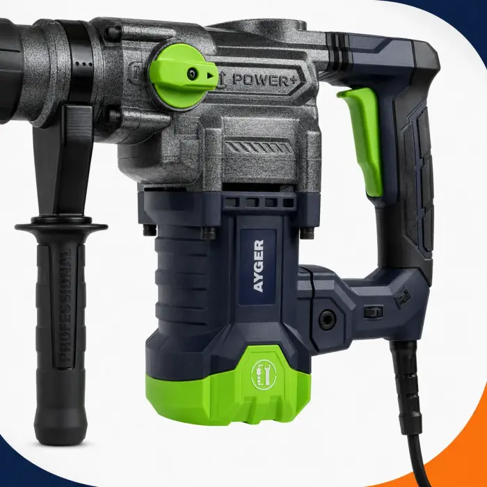 AYGER AH1600M էլեկտրական պերֆորատոր՝ 1600 Վտ, SDS-Max, 10 Ջ